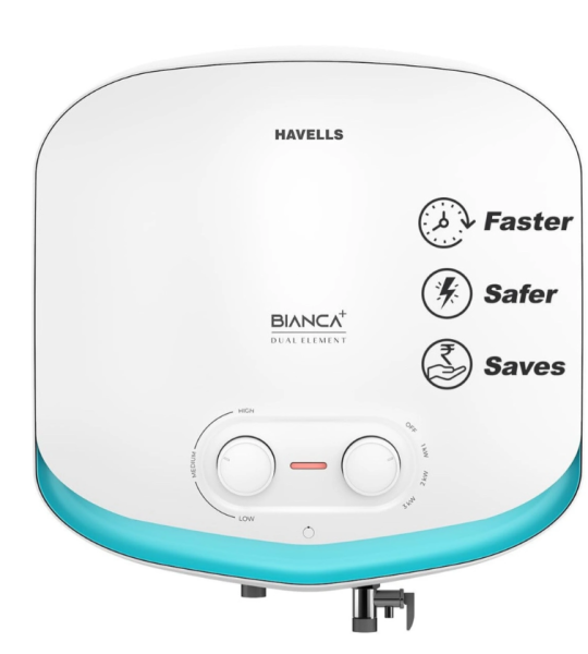 Havells Bianca 15 Liter Water Heater, White Instant